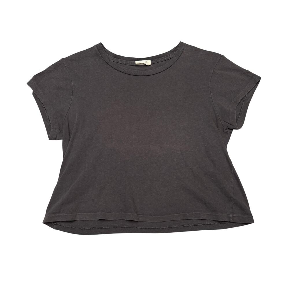 Re/Done Hanes Classic Tee Shirt Women's Large Boxy Faded Retro Minimalist